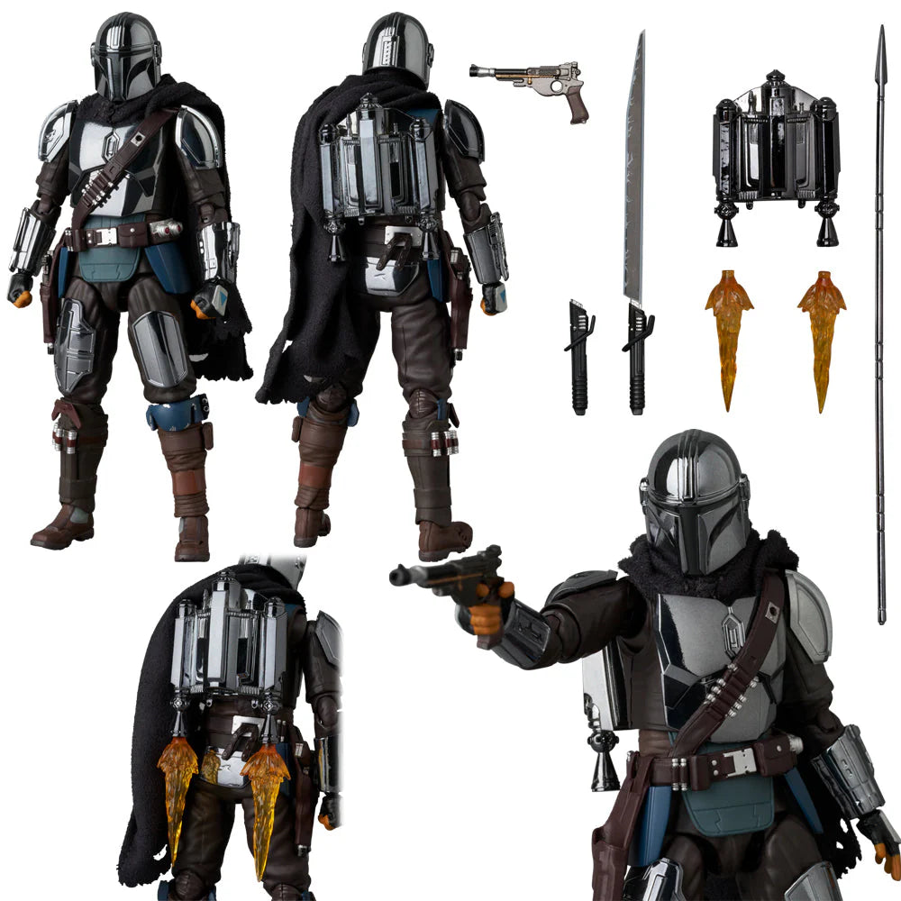 MAFEX The Mandalorian Chrome Version Action Figure