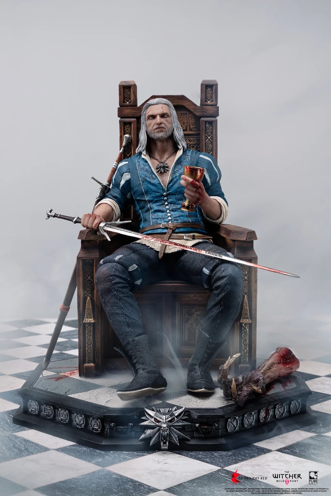 The Witcher 3: Wild Hunt Geralt 1/6 Scale Statue