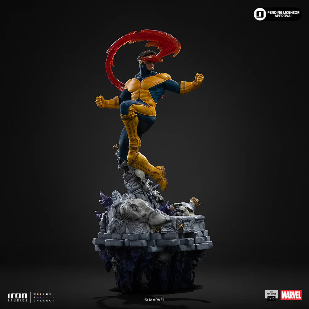 X-Men Cyclops Infinity Gauntlet Diorama Bds Statue By Iron Studios