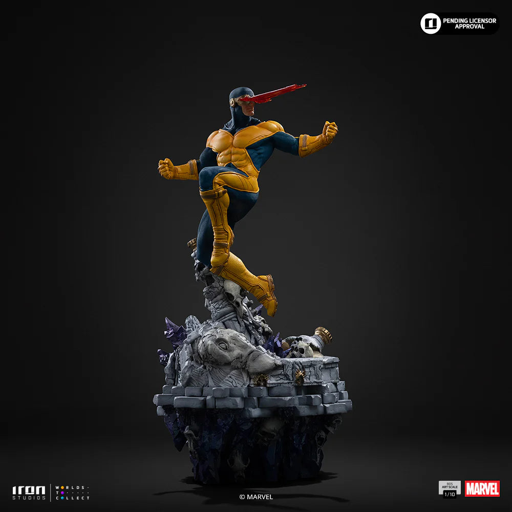 X-Men Cyclops Infinity Gauntlet Diorama Bds Statue By Iron Studios