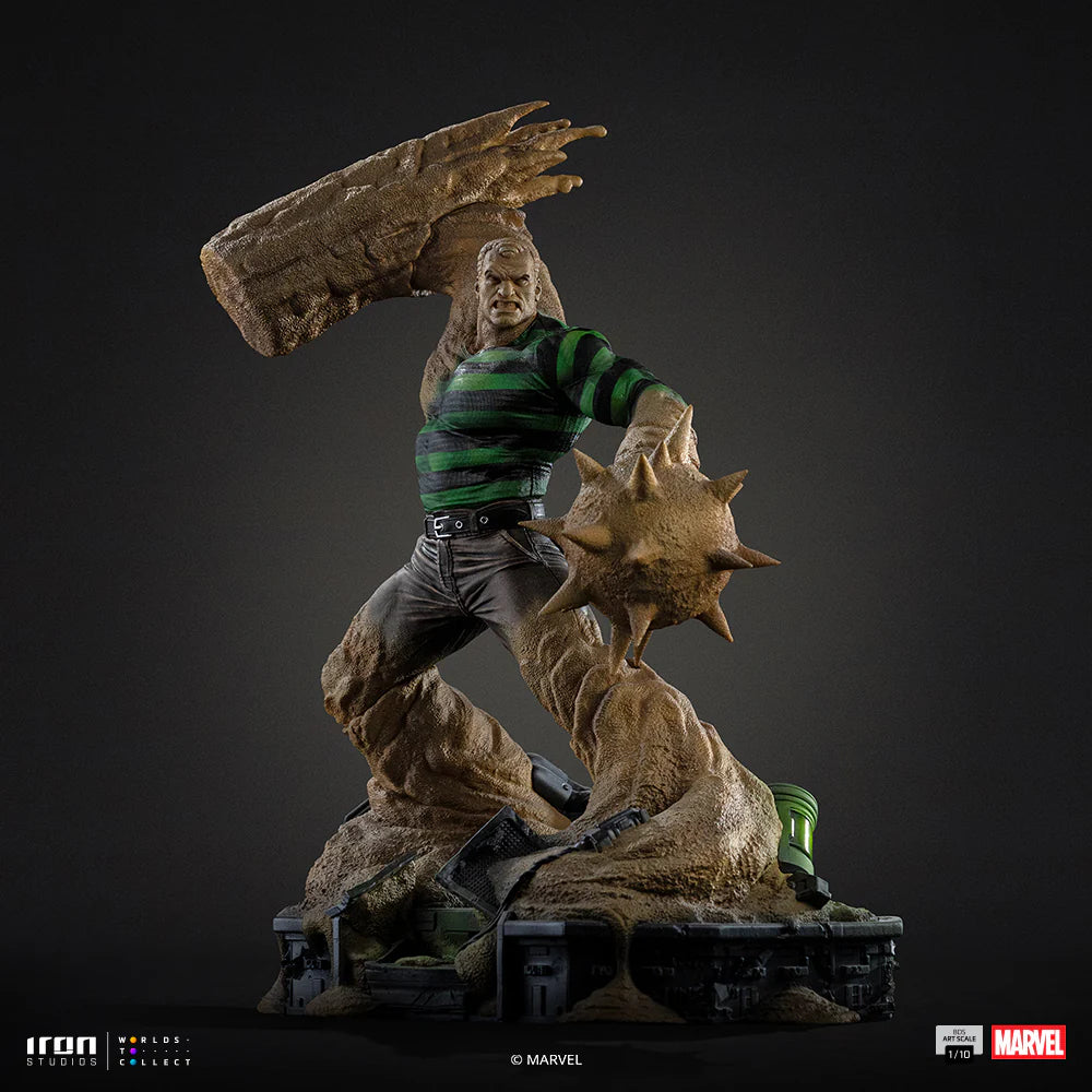 Sandman Spider-Man Vs Villains Diorama Statue By Iron Studios