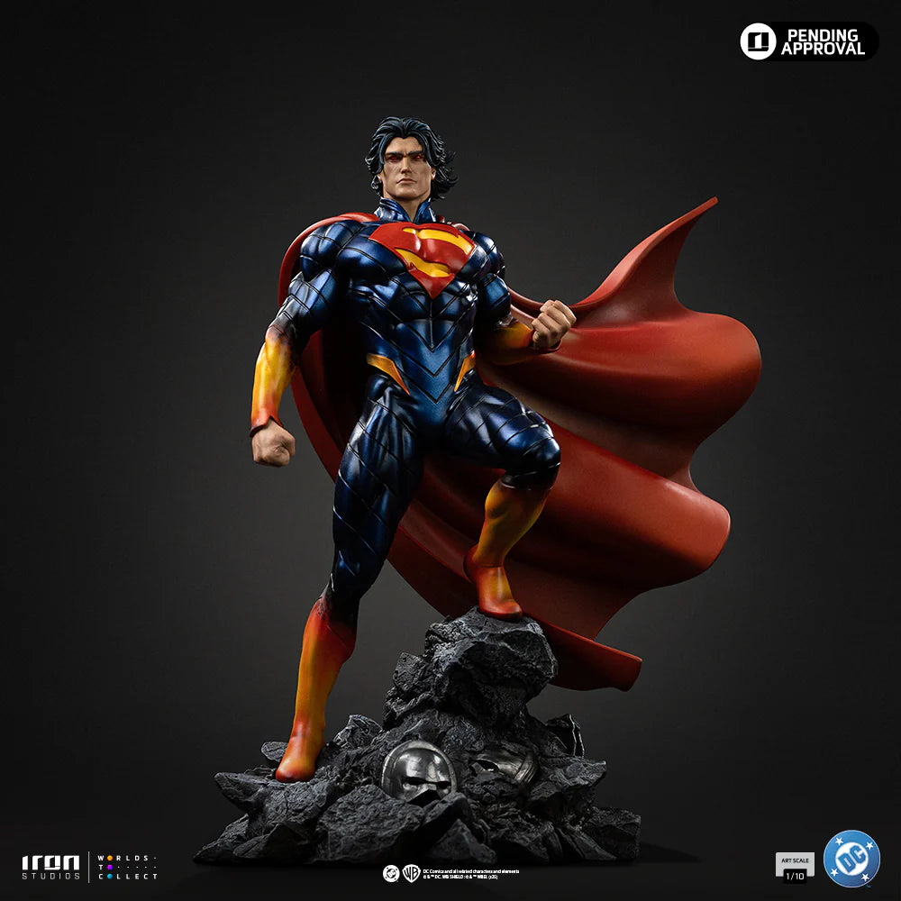 DC Comics Superman Absolute Art Scale By Iron Studios