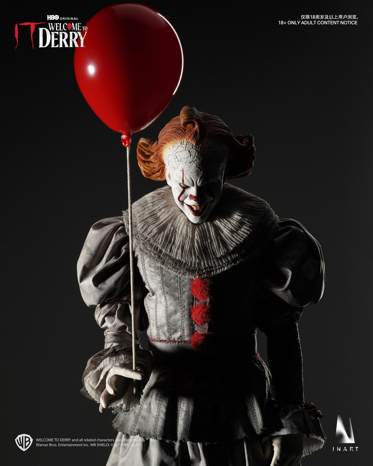IT: Welcome to Derry Season 1 - Pennywise 1/6 Figure by INART