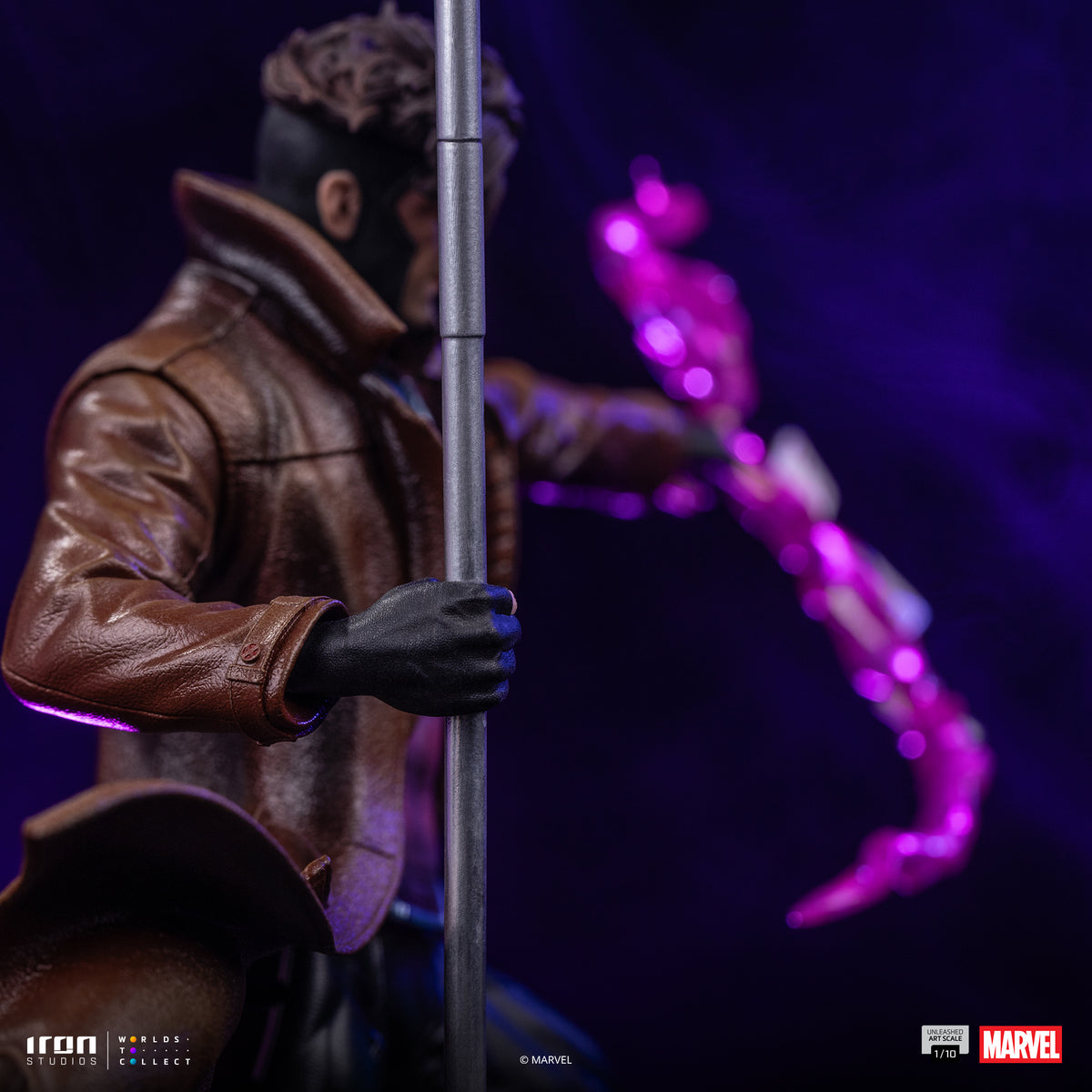 X-Men Gambit Unleashed 1/10 Statue By Iron Studios