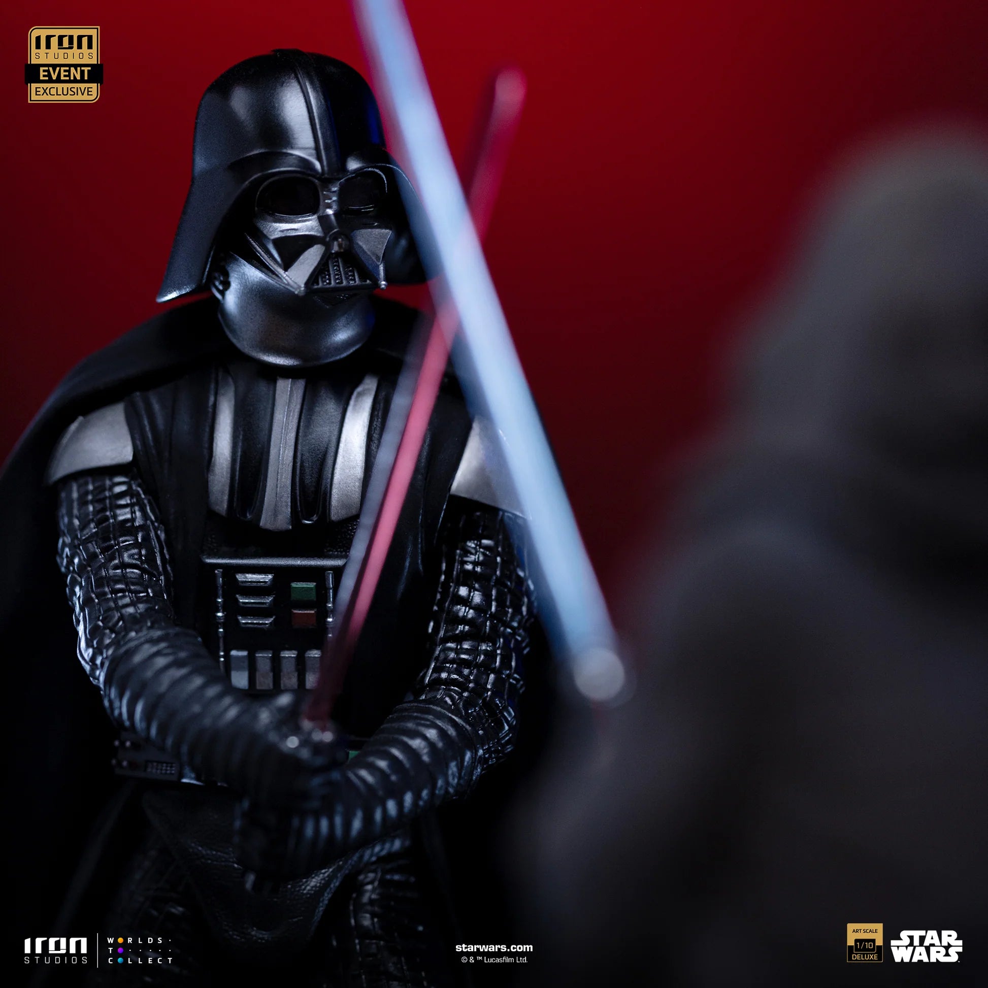 Darth Vader vs Obi-Wan Kenobi (CCXP Exclusive)Art Scale 1/10 By Iron Studios