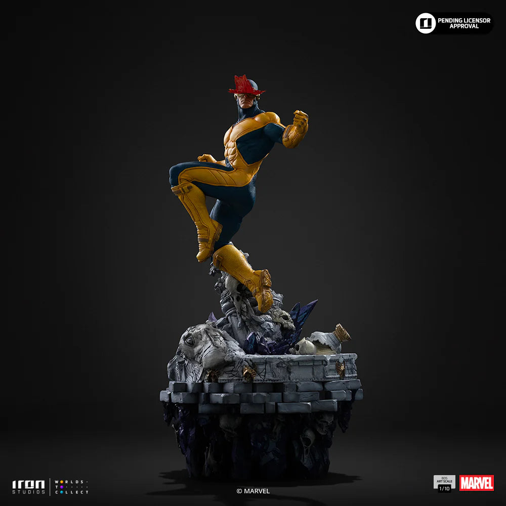 X-Men Cyclops Infinity Gauntlet Diorama Bds Statue By Iron Studios