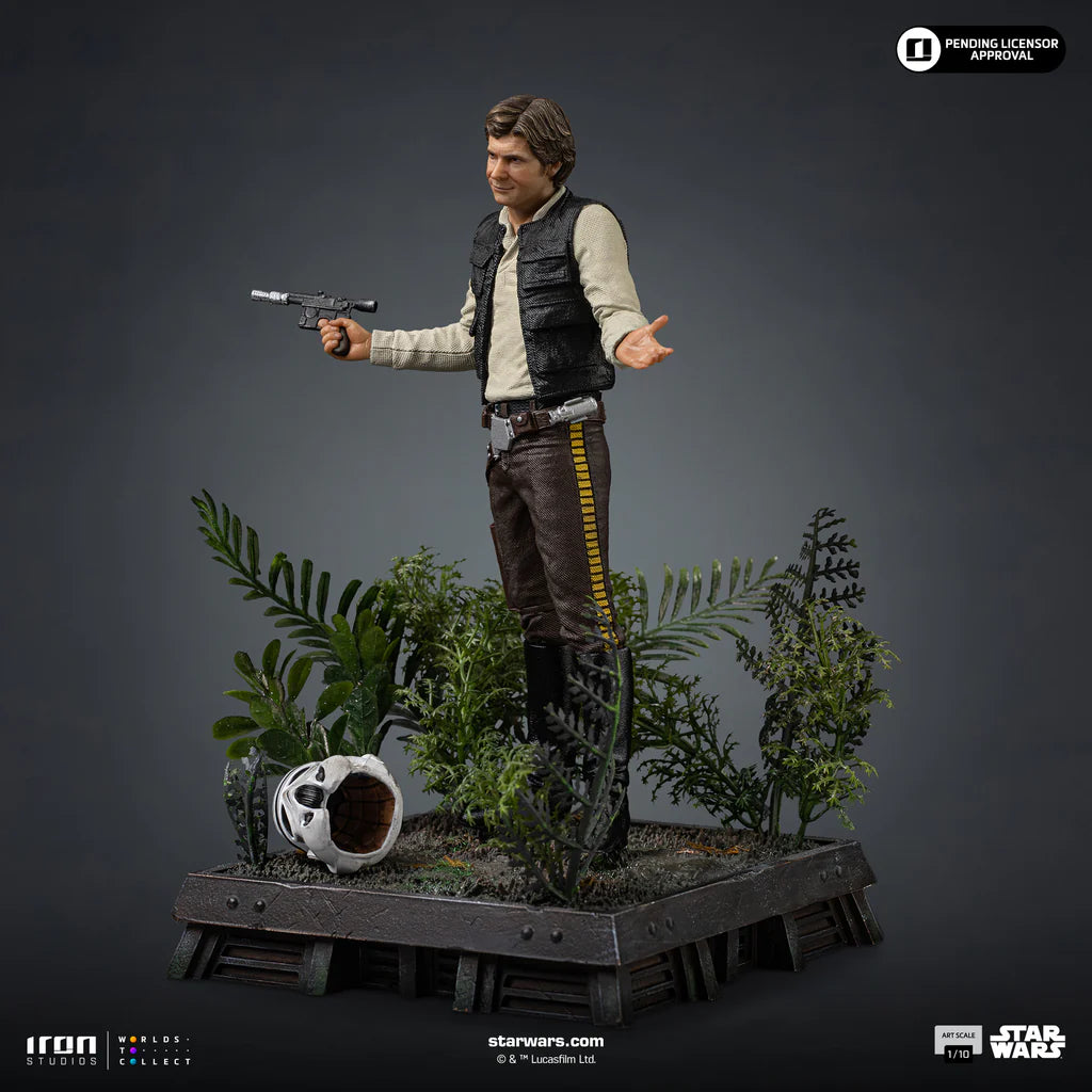 Star Wars: Return of the Jedi Han Solo Statue By Iron Studios