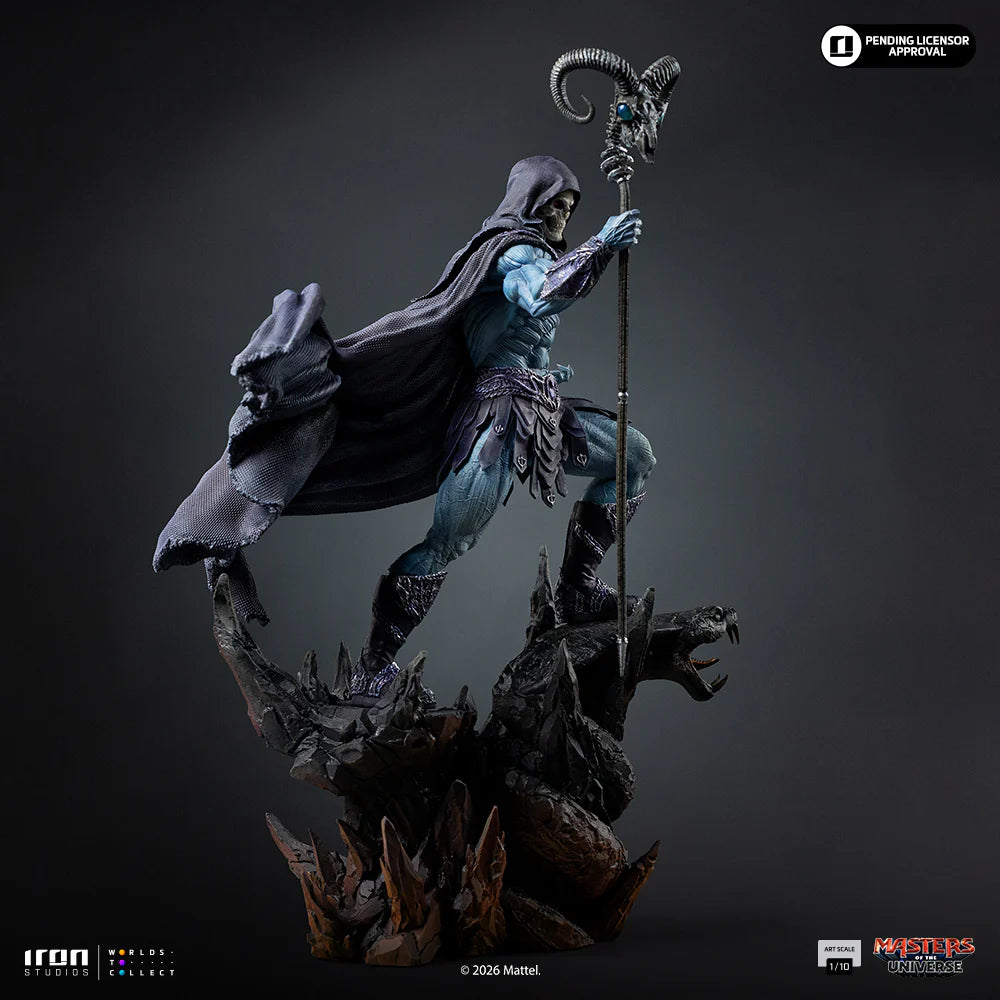 Masters Of The Universe 2026 Skeletor Statue Art Scale 1/10 by Iron Studios