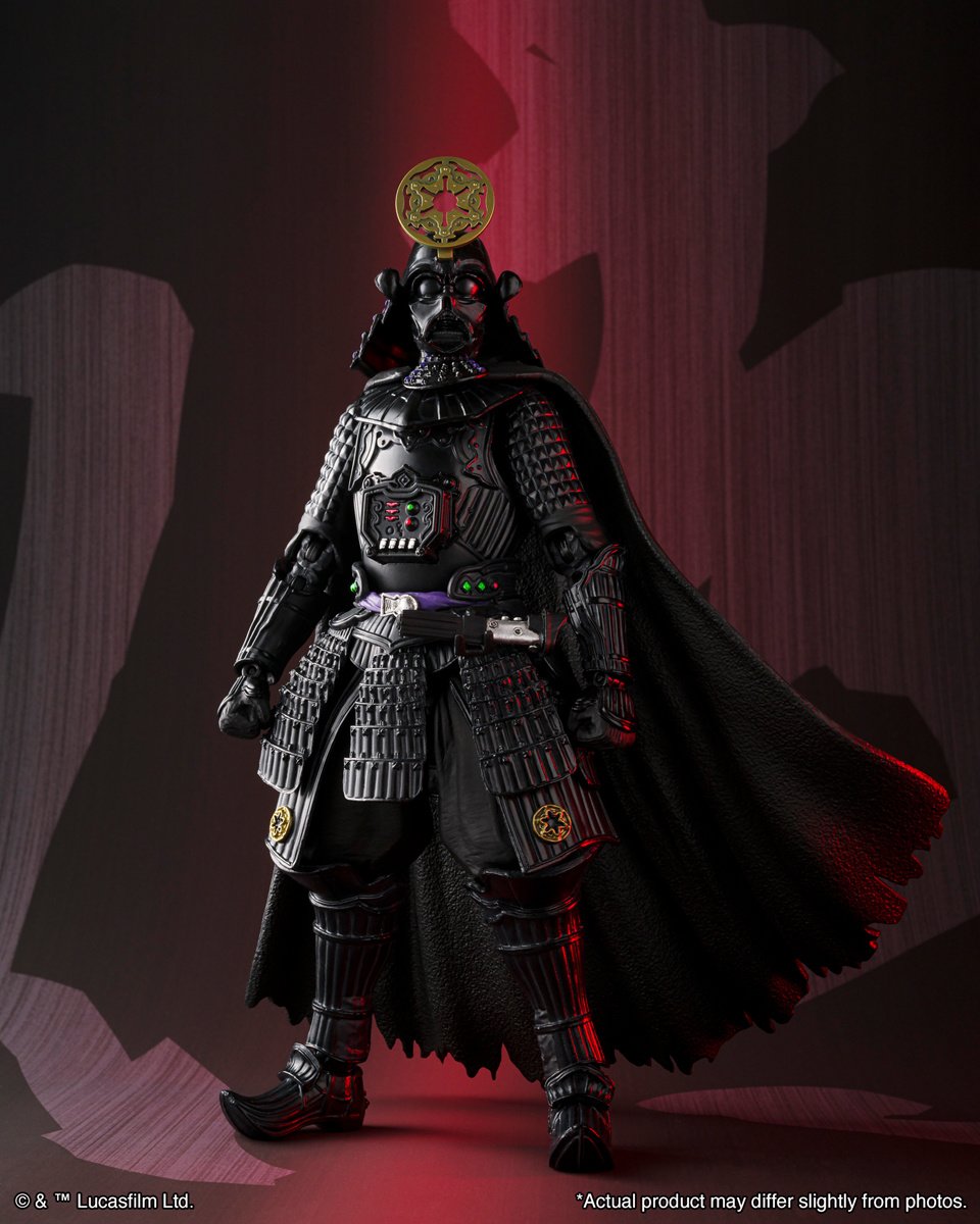 Marvel Meisho Manga Realization - Star Wars: Samurai Taisho Darth Vader Action Figure By Bandai