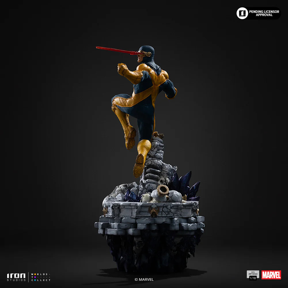 X-Men Cyclops Infinity Gauntlet Diorama Bds Statue By Iron Studios