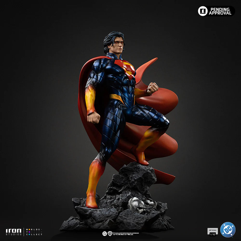 DC Comics Superman Absolute Art Scale By Iron Studios