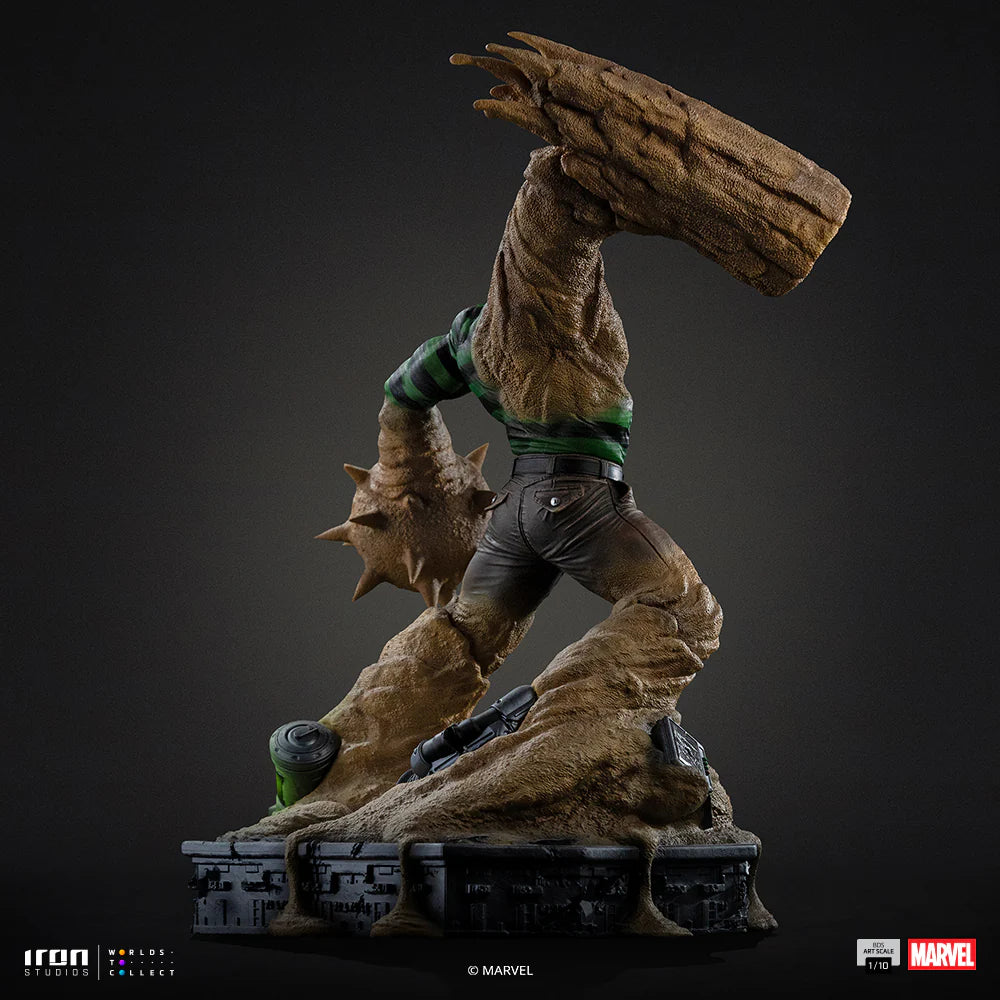 Sandman Spider-Man Vs Villains Diorama Statue By Iron Studios