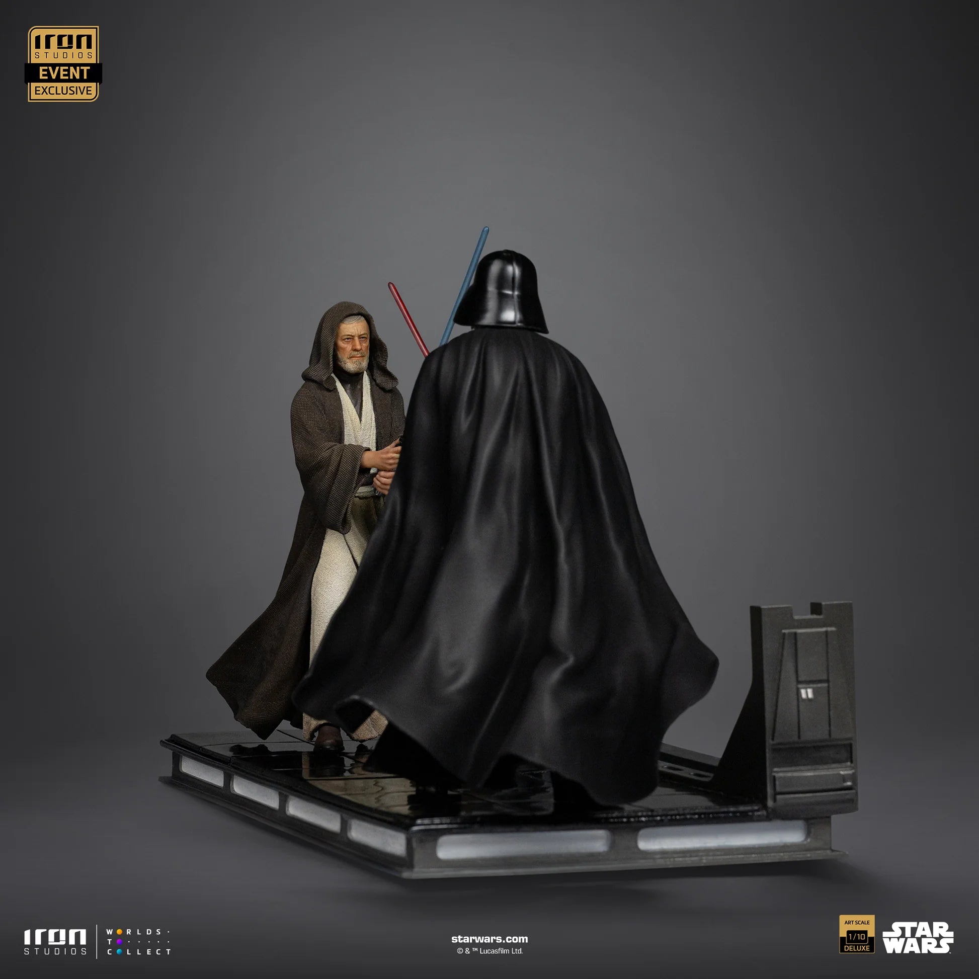 Darth Vader vs Obi-Wan Kenobi (CCXP Exclusive)Art Scale 1/10 By Iron Studios