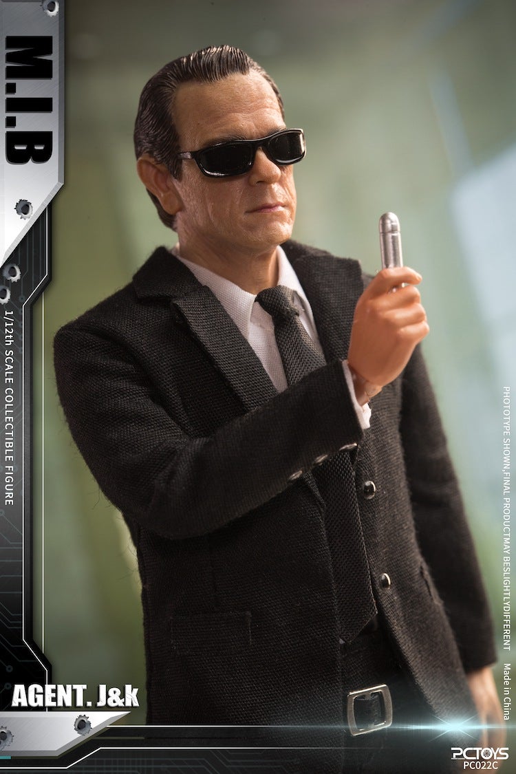 1/12 Scale M.I.B - Agent J and K Figure Set by PC Toys