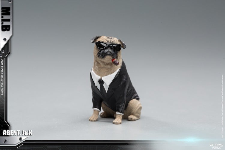 1/12 Scale M.I.B - Agent J and K Figure Set by PC Toys