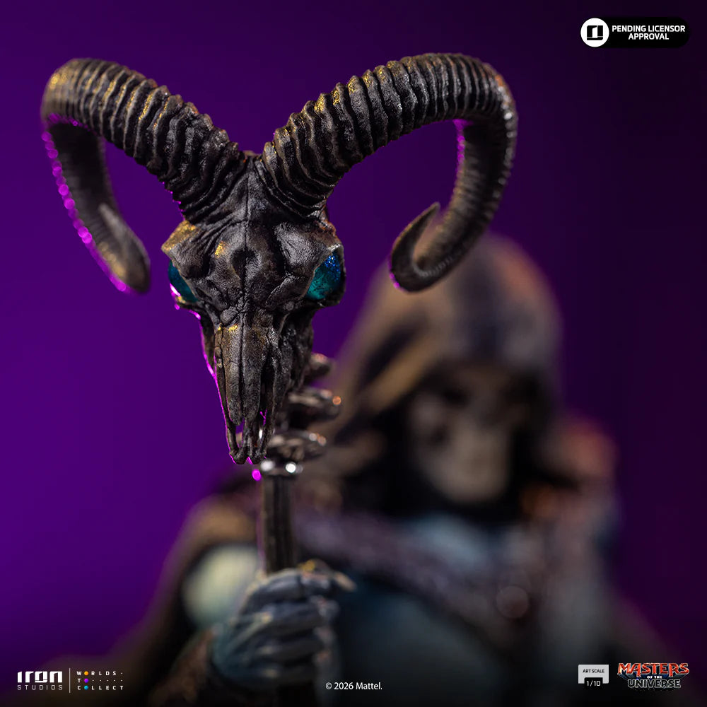 Masters Of The Universe 2026 Skeletor Statue Art Scale 1/10 by Iron Studios