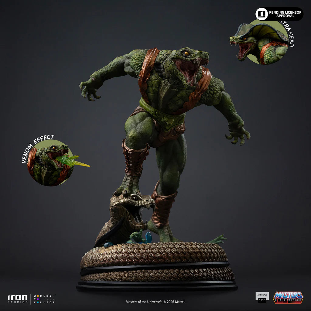 Masters of the Universe Kobra Kahn Statue By Iron Studios