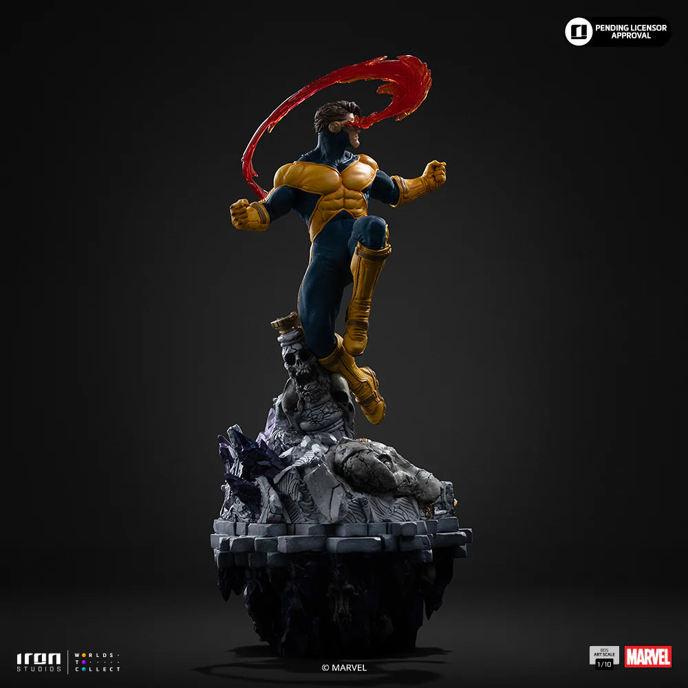 X-Men Cyclops Infinity Gauntlet Diorama Bds Statue By Iron Studios