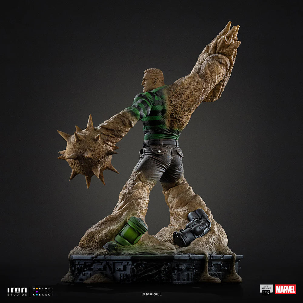 Sandman Spider-Man Vs Villains Diorama Statue By Iron Studios