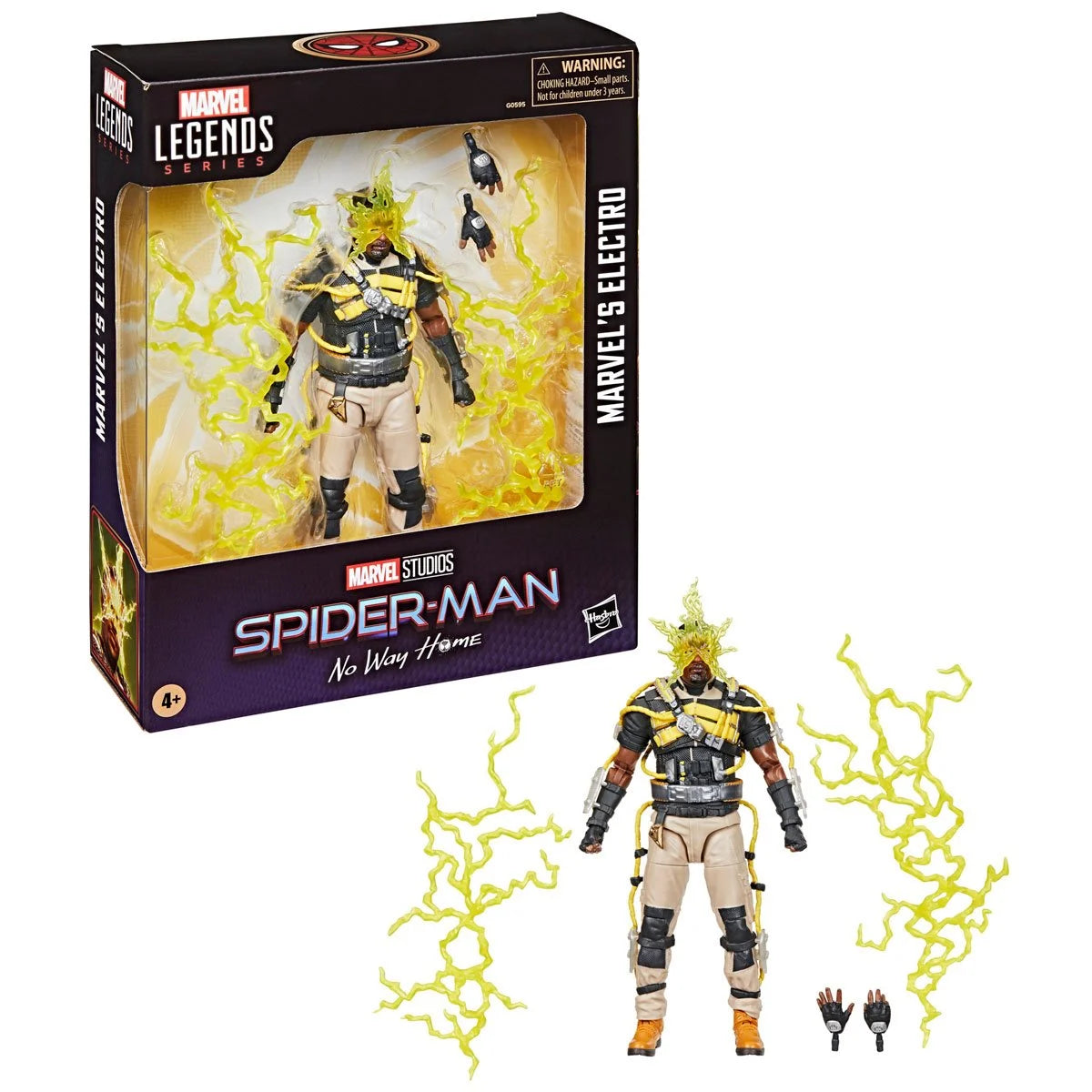 Spider-Man: No Way Home Marvel Legends Electro Action Figure