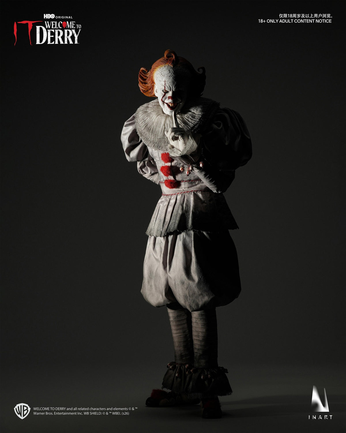 IT: Welcome to Derry Season 1 - Pennywise 1/6 Figure by INART