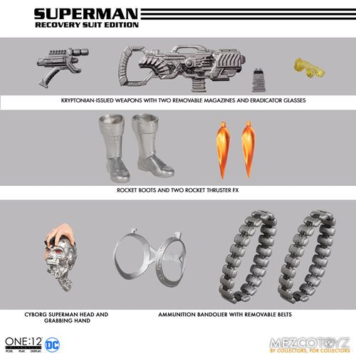Superman Recovery Suit Edition One:12 Collective Action Figure by Mezco