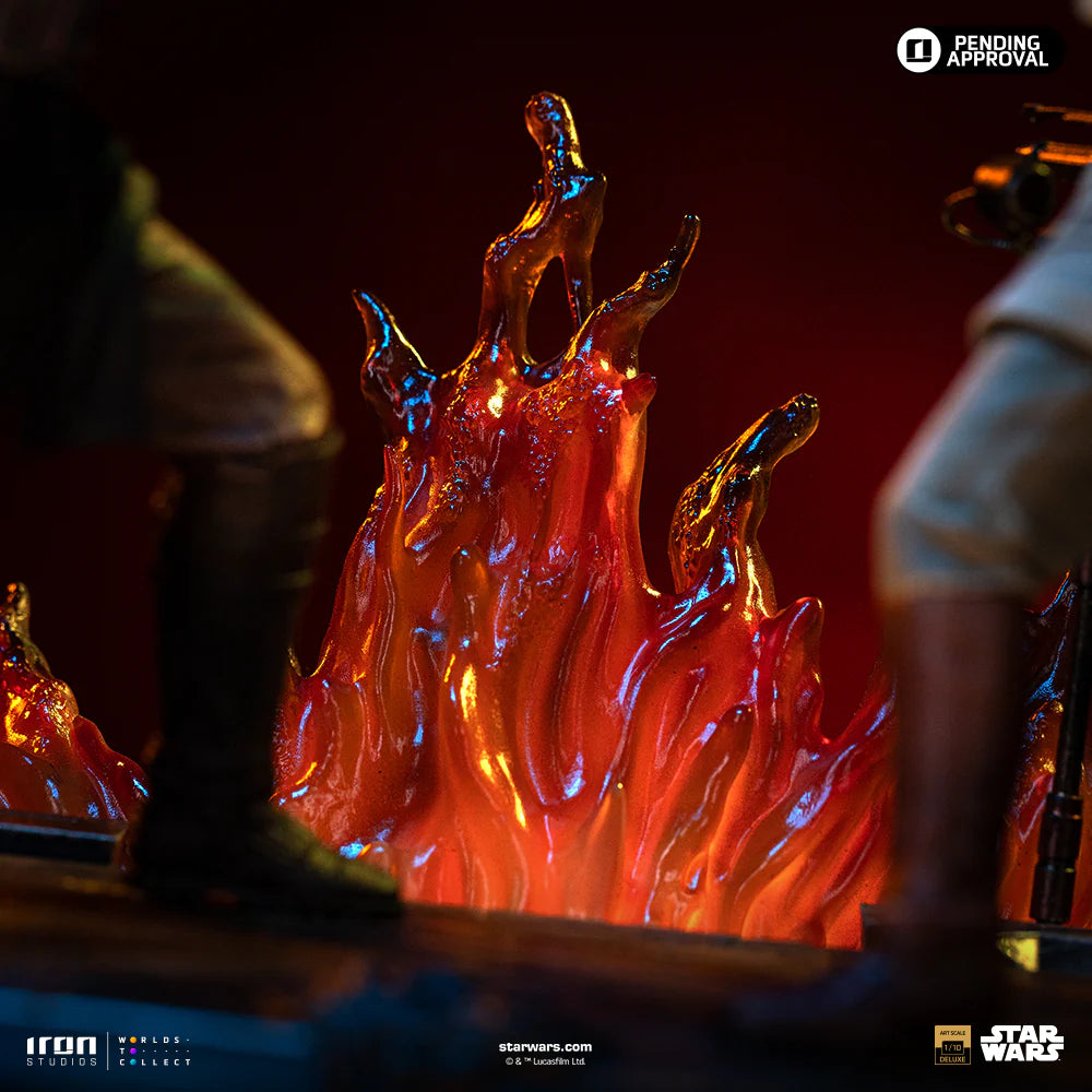 Anakin vs Obi-Wan (Revenge of the Sith 20th Years Anniversary) Statue by Iron Studios