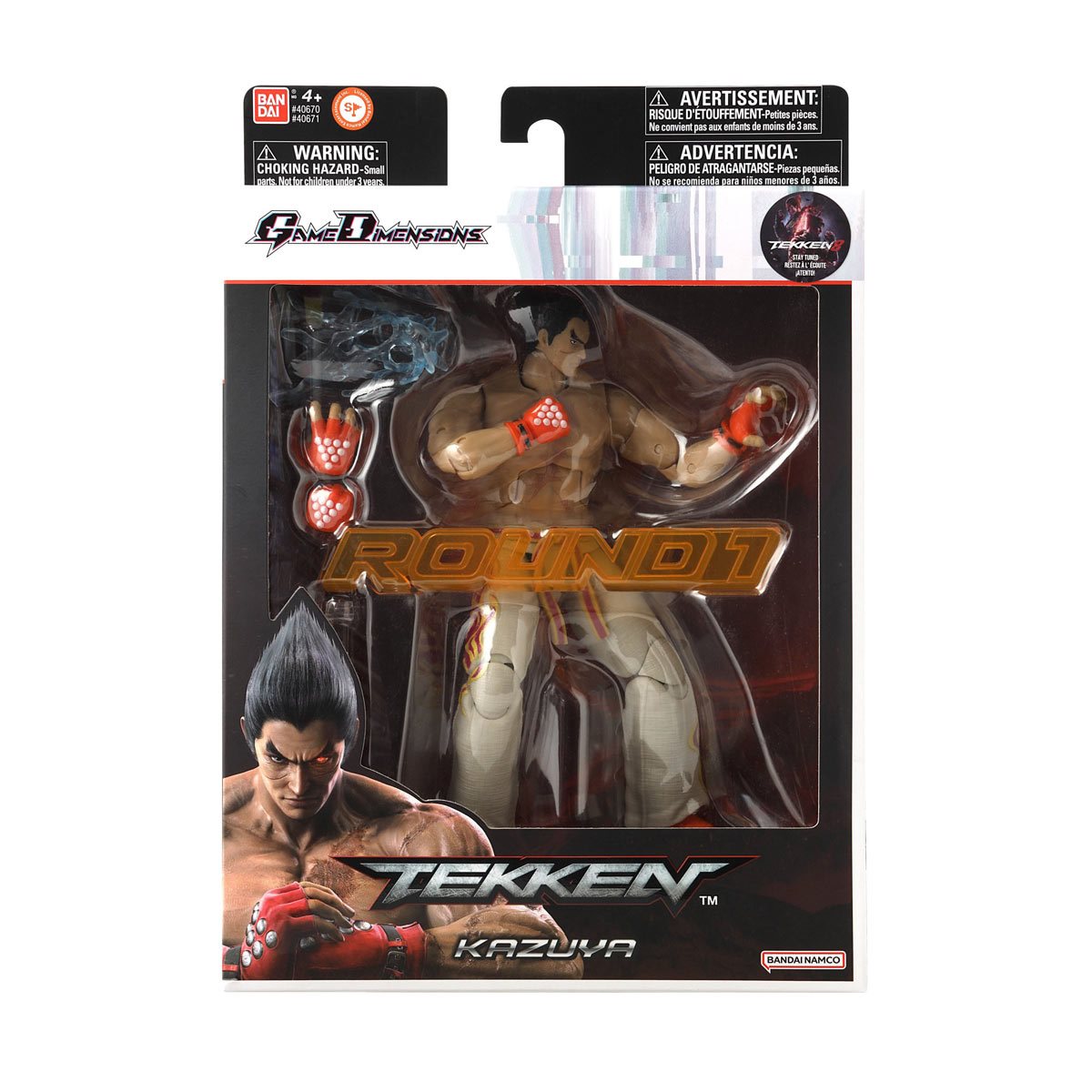 Tekken Kazuya Mishima GameDimensions Action Figure