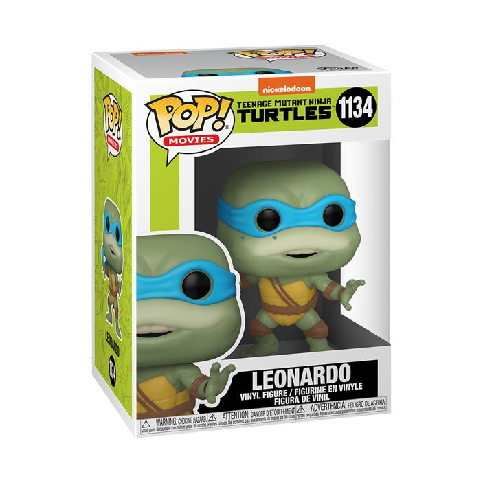 nage Mutant Ninja Turtles II: The Secret of the Ooze Leonardo Funko Pop! (Box Damaged)