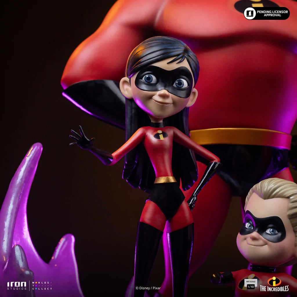 The Incredibles Diorama Statue By Iron Studios