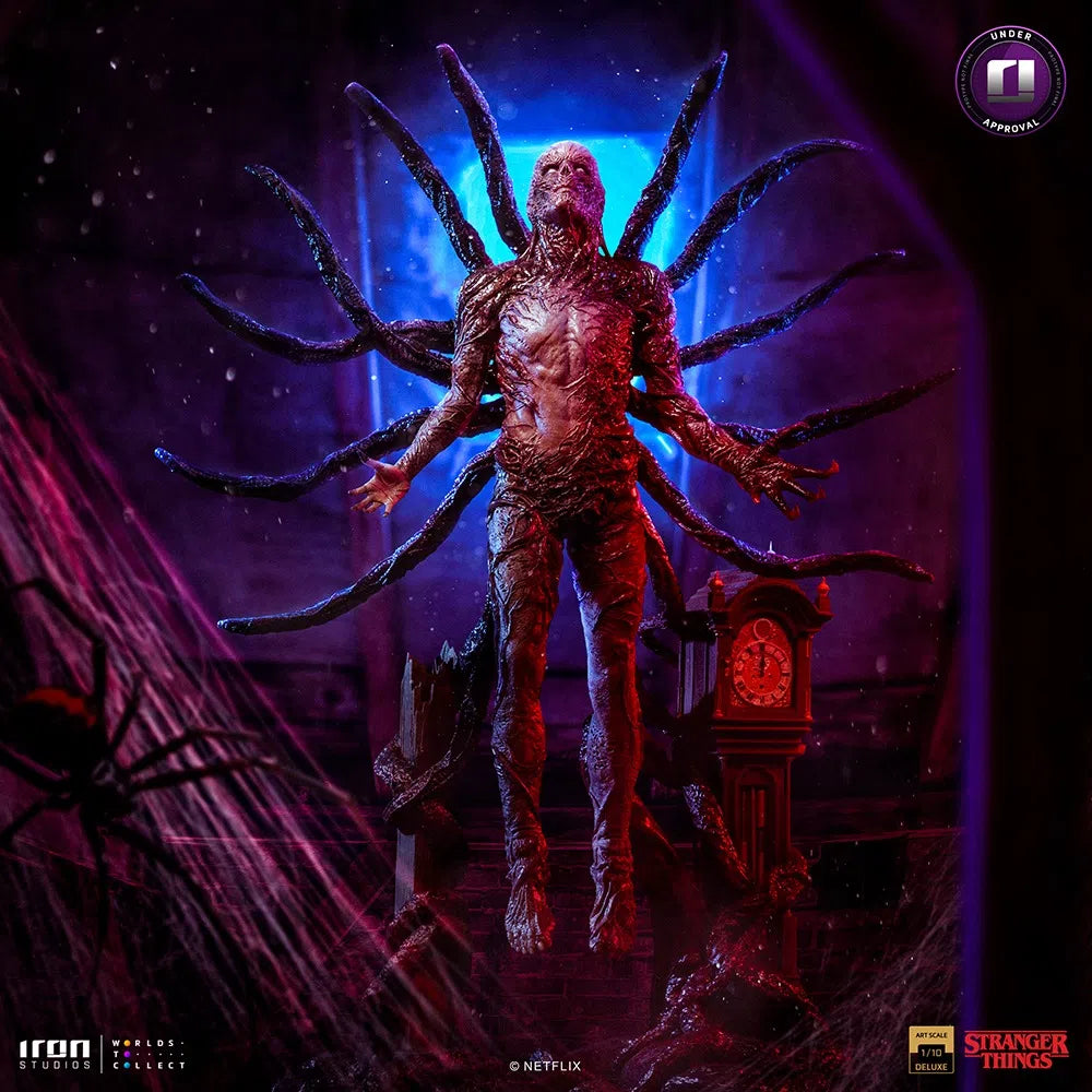 Vecna Deluxe Stranger Things Art Scale Statue By Iron Studios