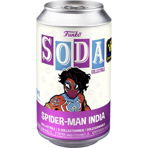 Spider-Man: Across the Spider-Verse Spider-Man India Soda Vinyl Figure By Funko Pop!