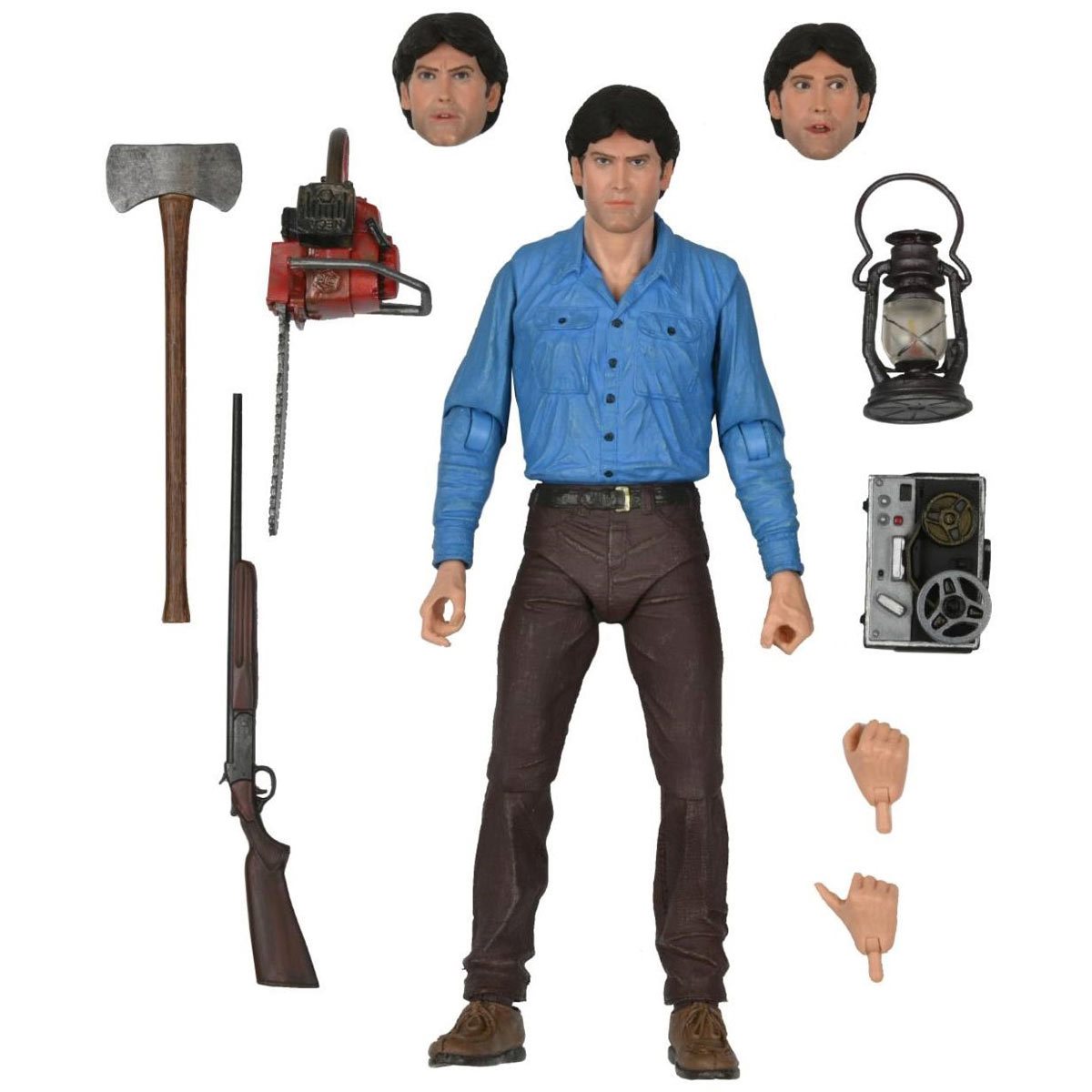 The Evil Dead Ultimate Ash 40th Anniversary Action Figure