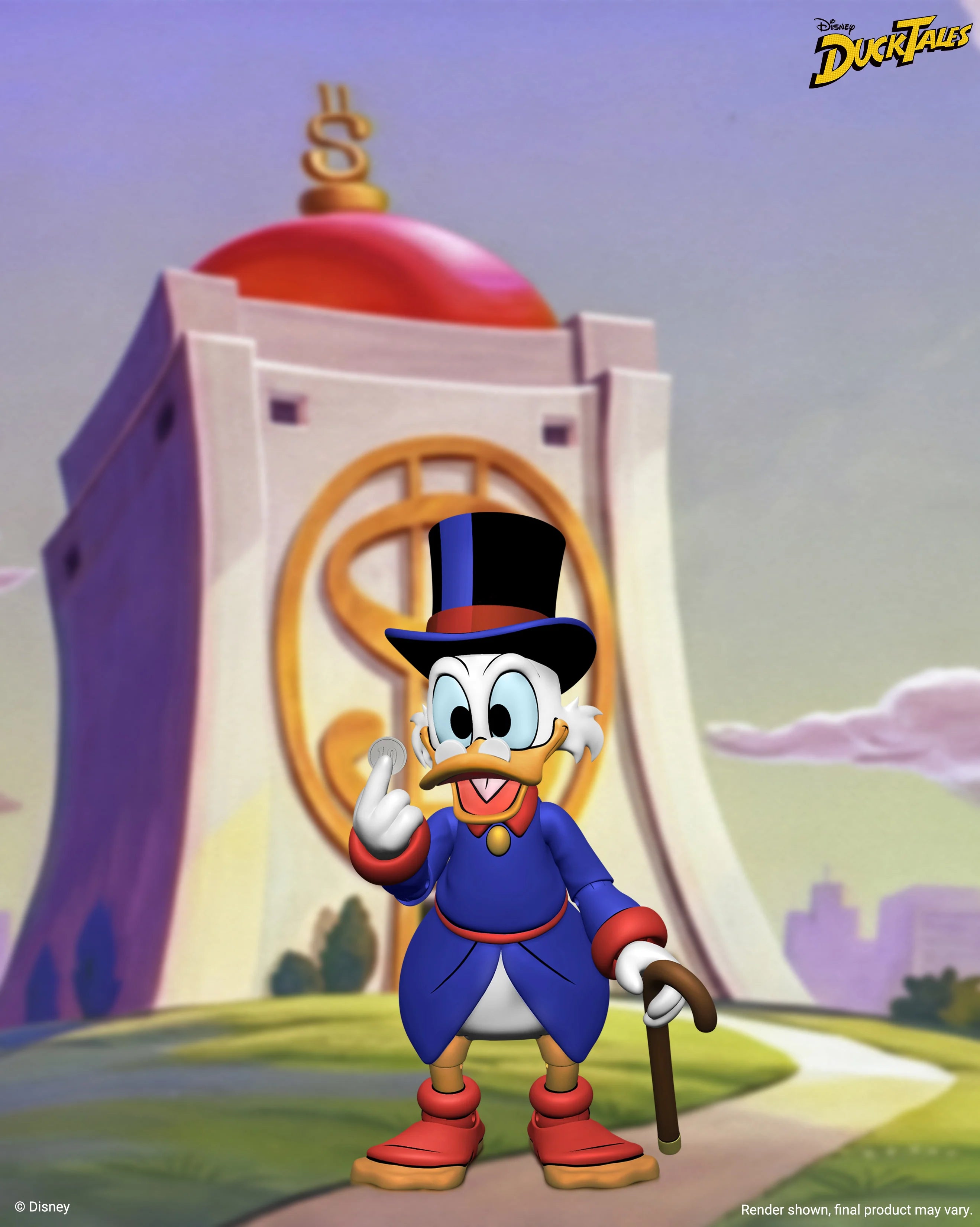 Disney’s DuckTales Ultimate Scrooge McDuck 7” Scale Action Figure