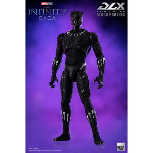 Marvel Studios The Infinity Saga DLX Black Panther Action Figure By Threezero