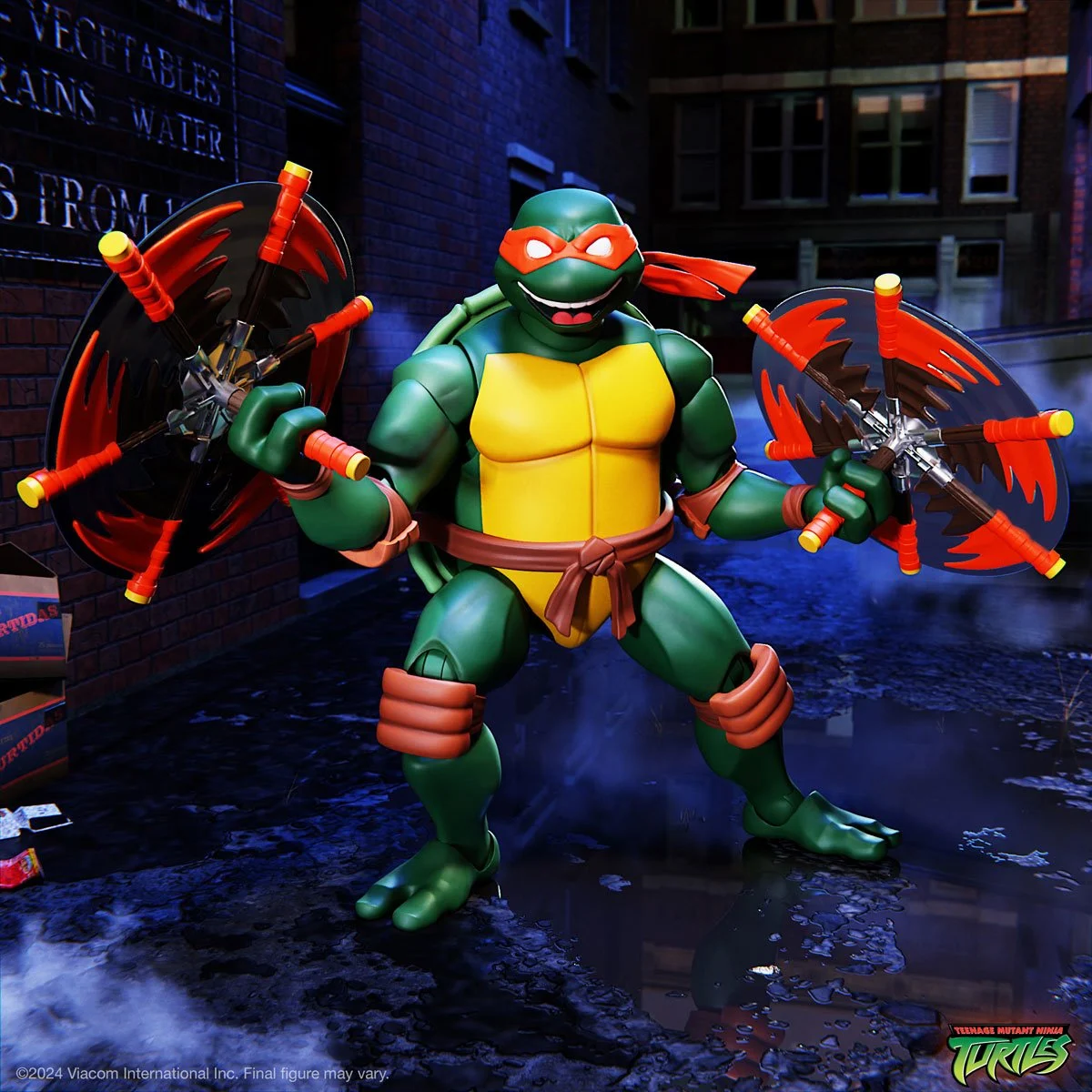 Teenage Mutant Ninja Turtles Ultimates Michelangelo 7-Inch Action Figure