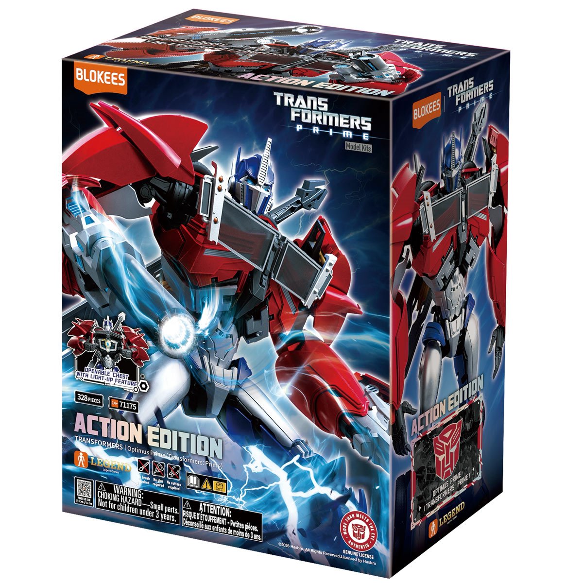 Transformers: Prime Optimus Prime Action Edition 06 Blokees Model Kit