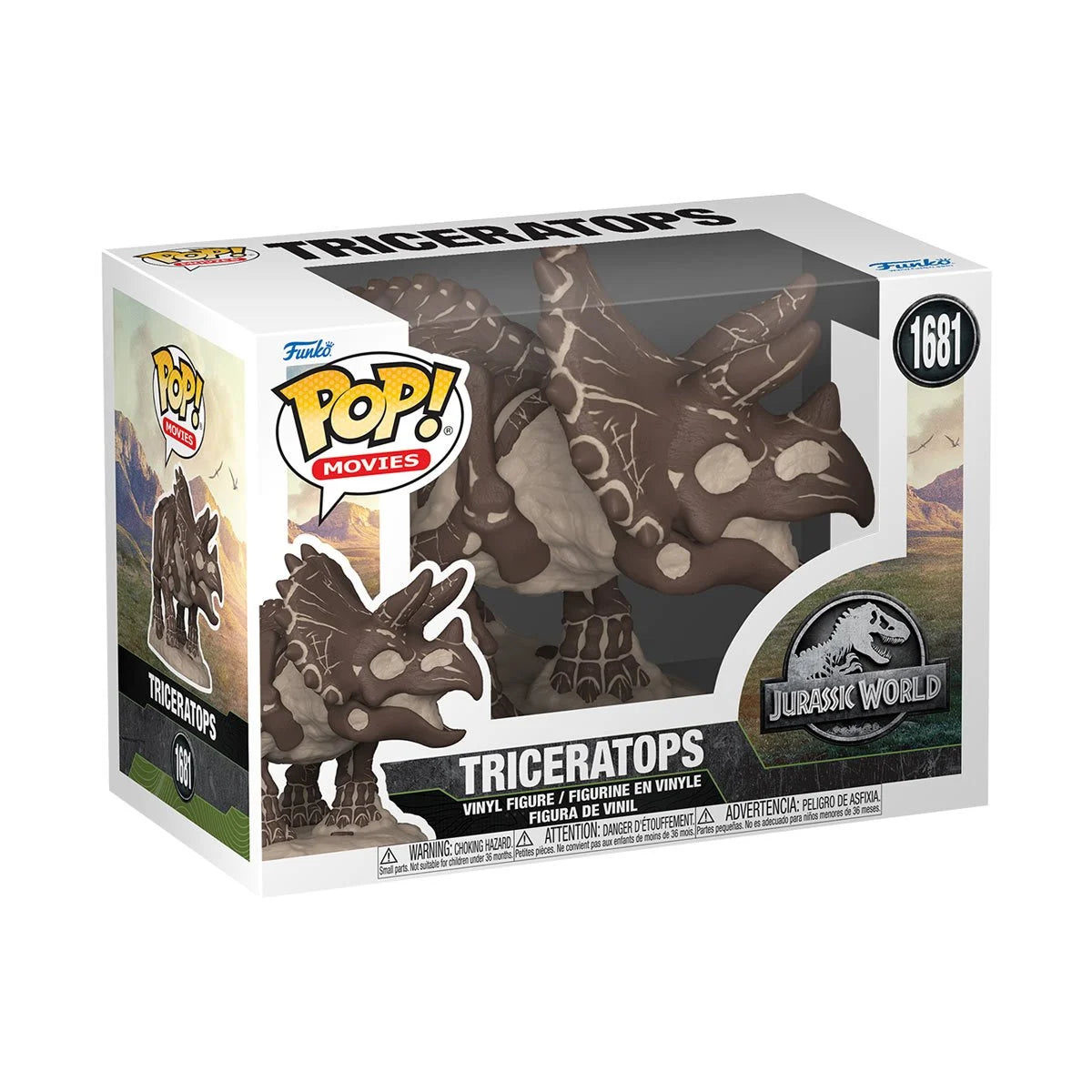 Jurassic Park Fossil Triceratops Funko Pop!