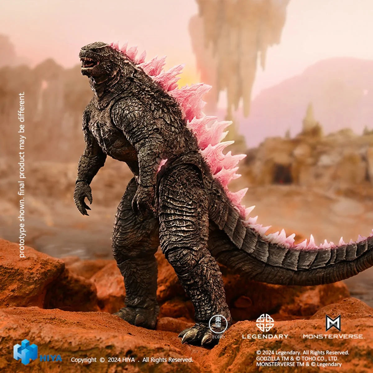 Godzilla x Kong: The New Empire Godzilla Evolved Exquisite Basic Action Figure - Previews Exclusive