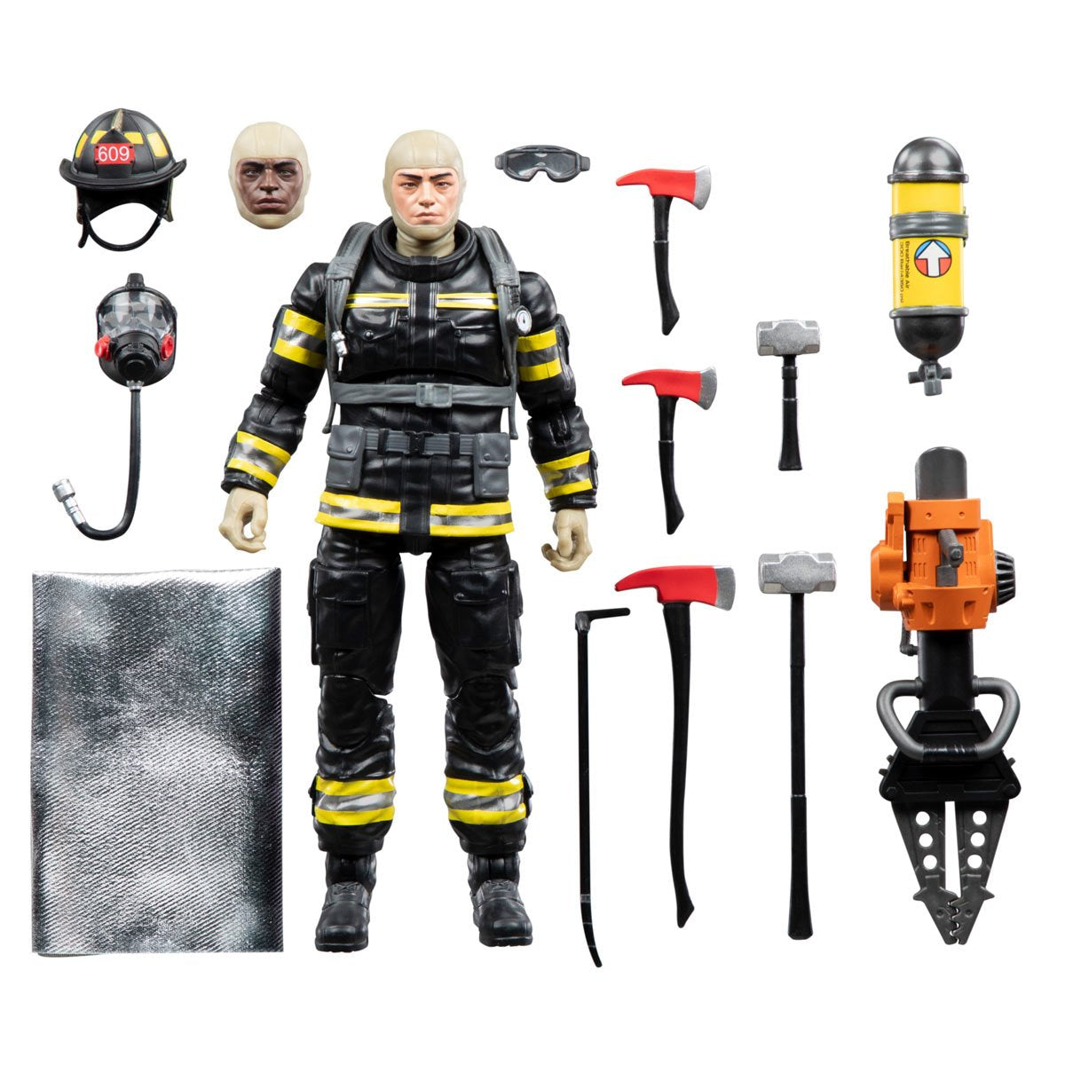 G.I. Joe Classified Series Search & Rescue Firefighter Action Figure