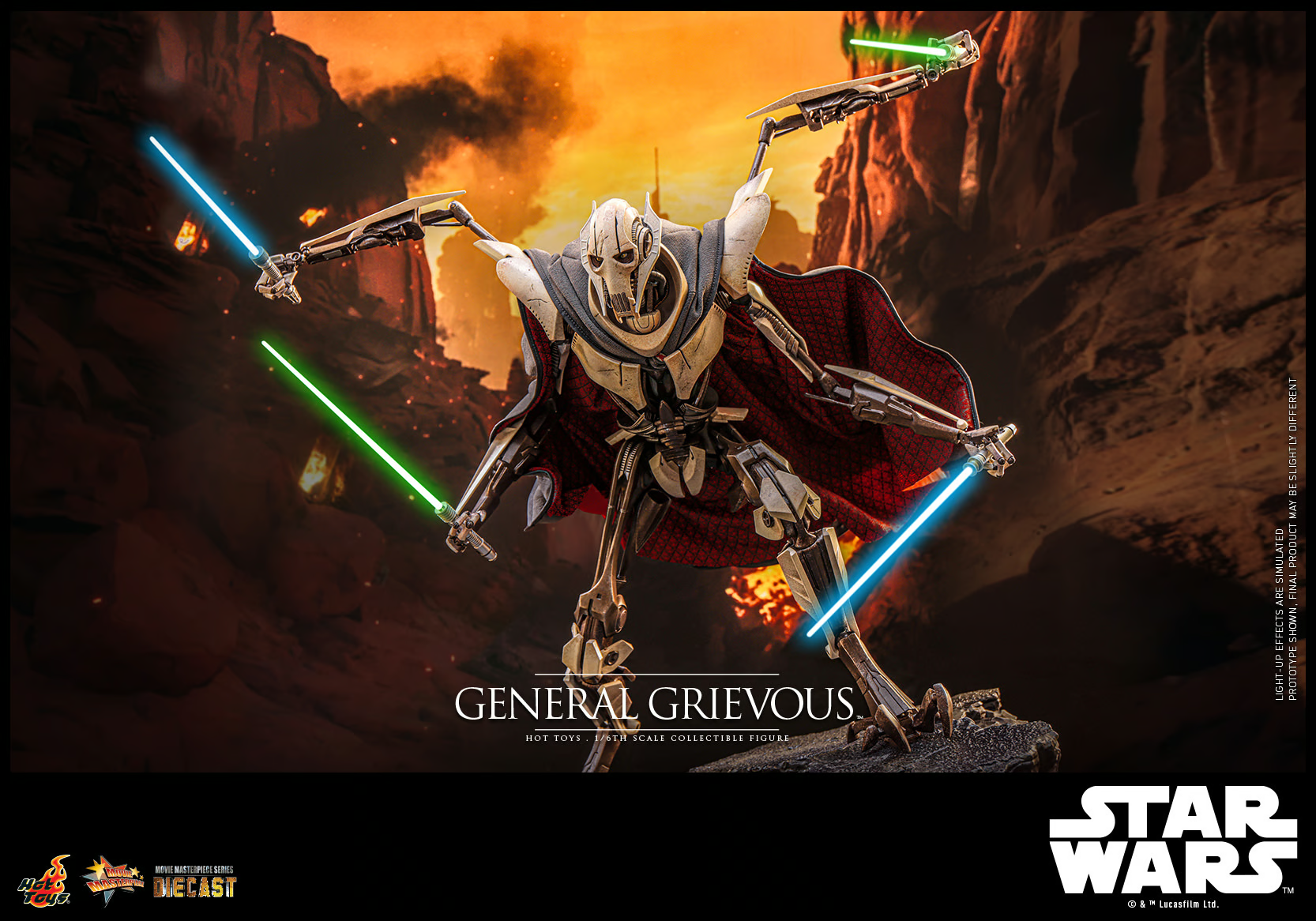 General Grievous Sixth Scale Figure by Hot Toys