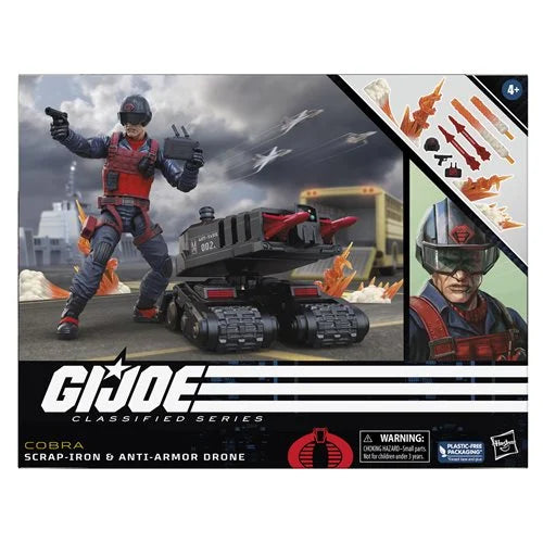 G.I. Joe Classified Scrap-Iron & Anti-Armor Drone Action Figure