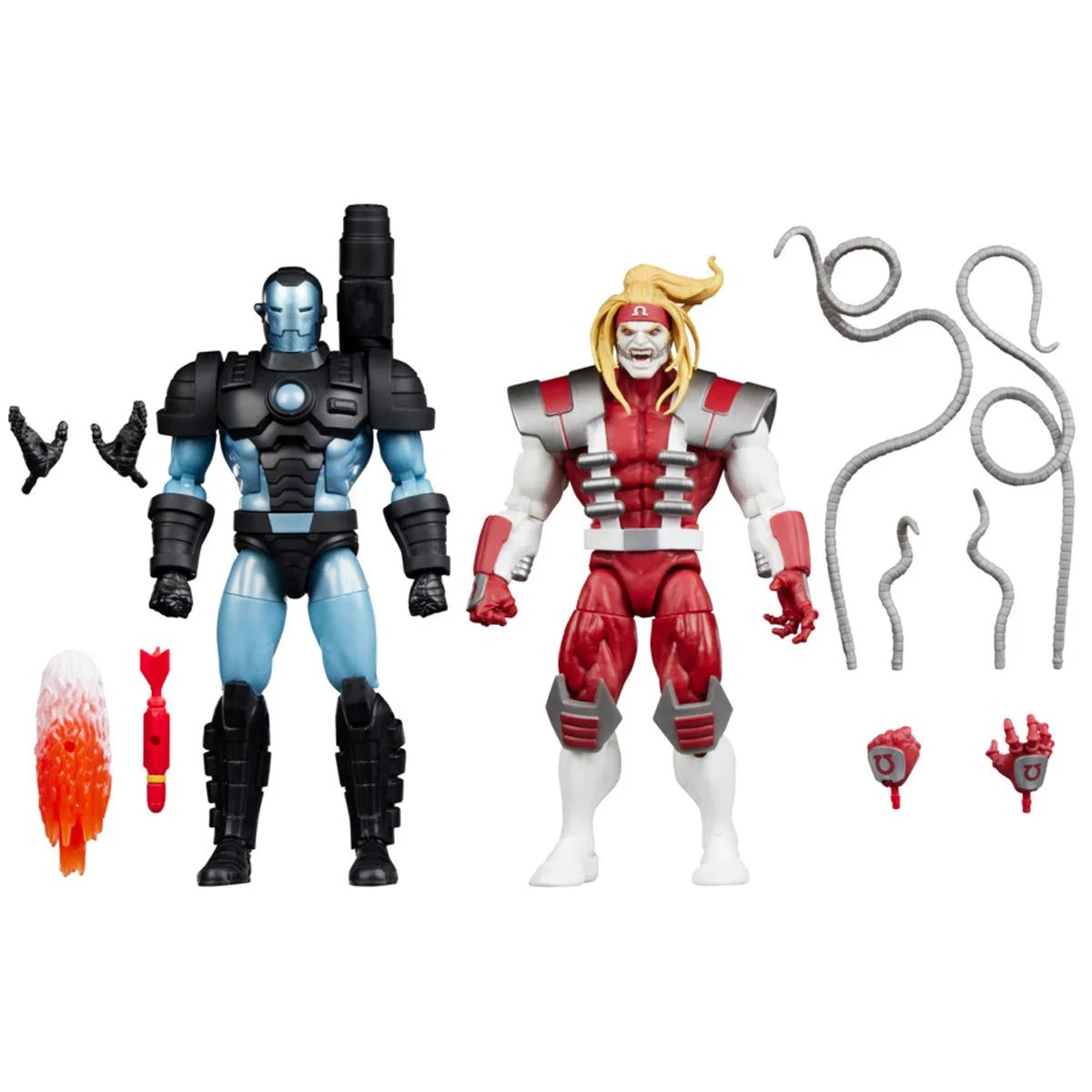 Marvel Legends Series Gamerverse War Machine vs Omega Red Action Figures