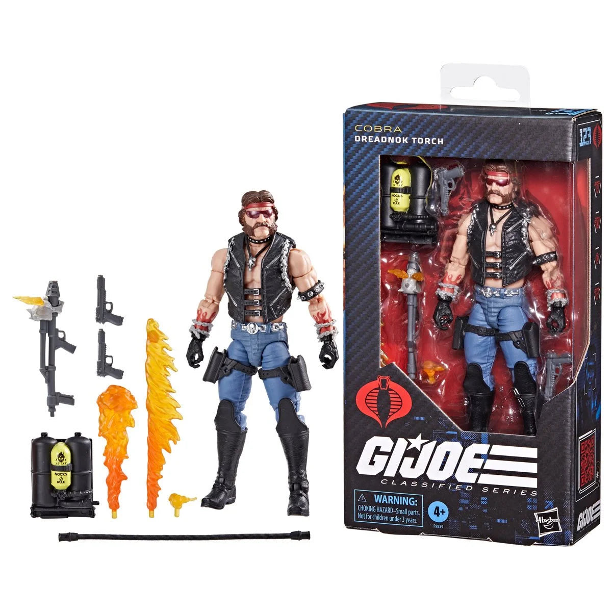G.I. Joe Classified Dreadnok Torch Action Figure