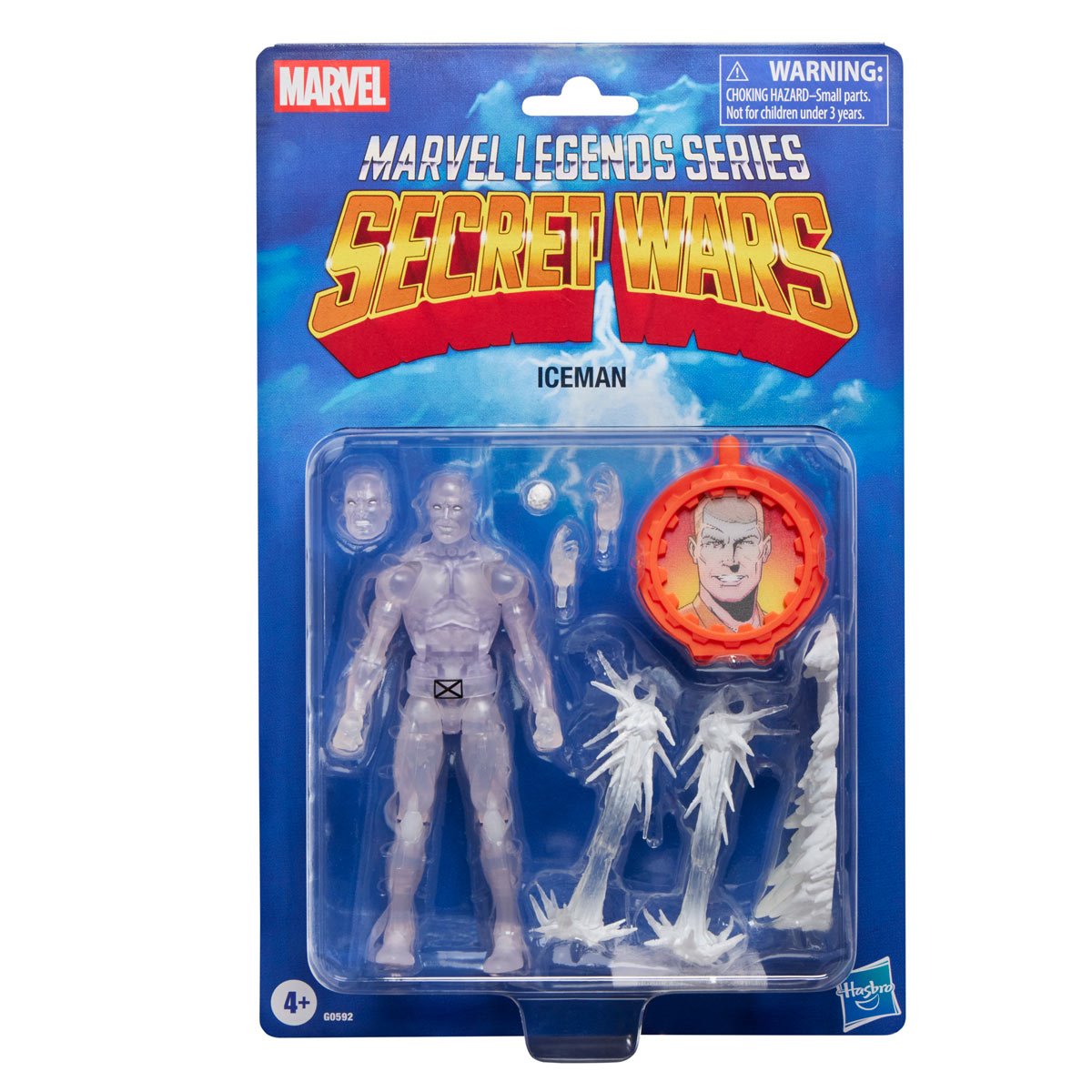 Secret Wars Marvel Legends Ice Man Action Figure