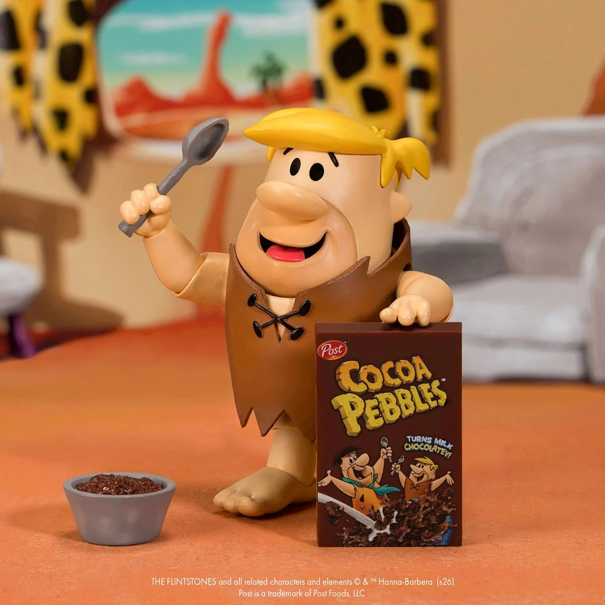 Cocoa Pebbles Barney Rubble Action Figure