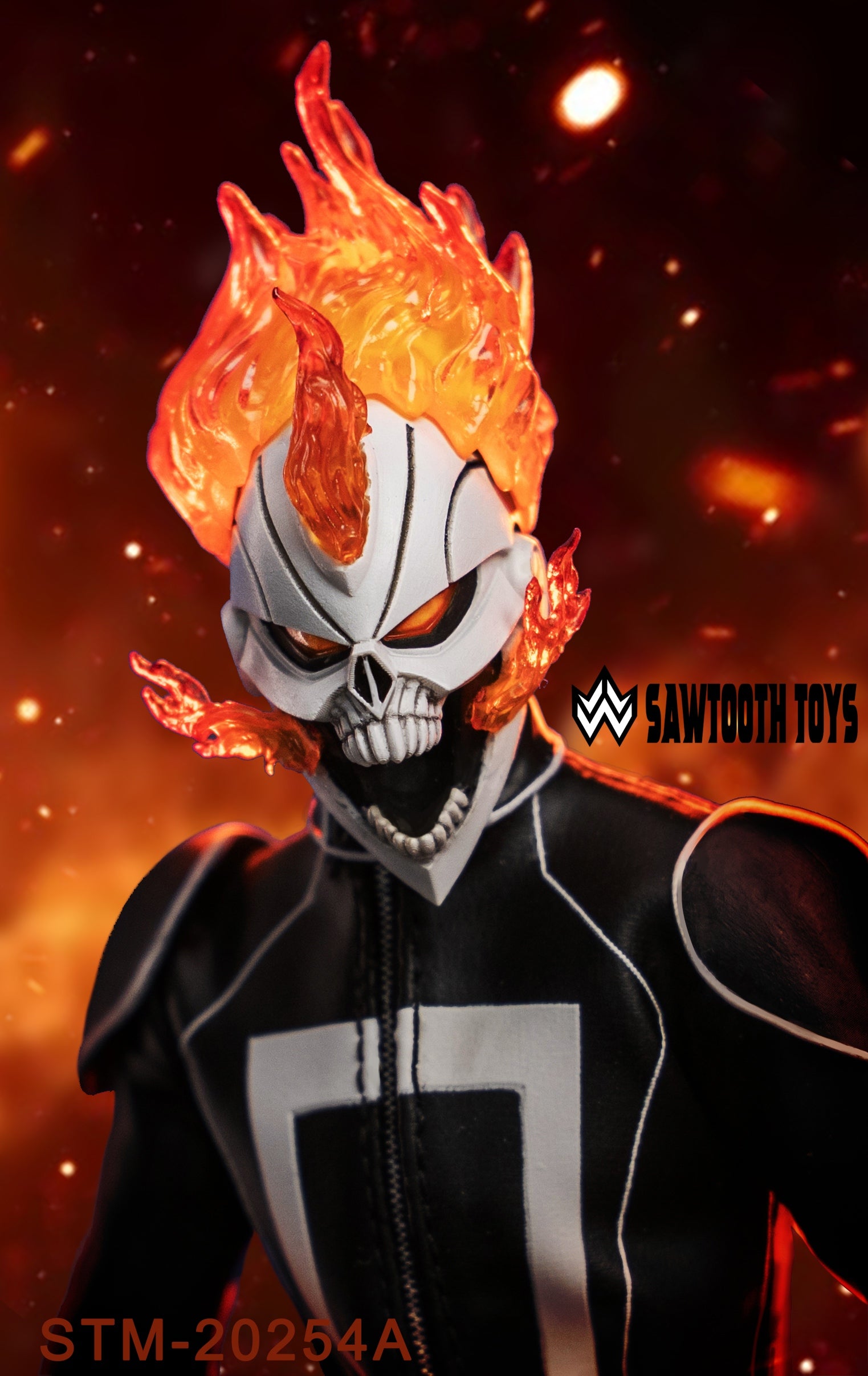 SAWTOOTH 1/12 STM-20254A Flame Rider A Edition