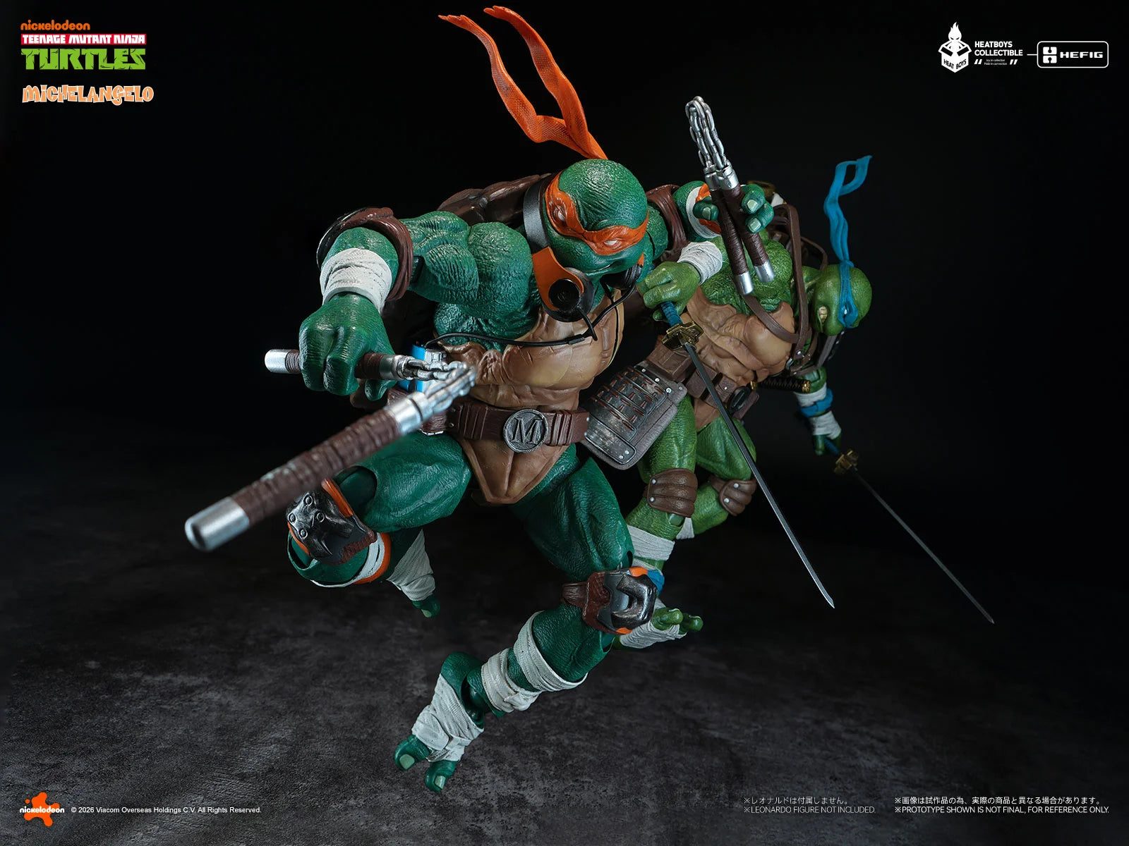 HB0105 HEATFIG Teenage Mutant Ninja Turtles Michelangelo Standard Edition By Heatboys