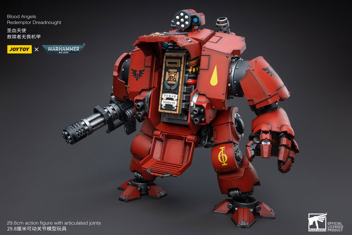 Warhammer 40K Blood Angels Redemptor Dreadnought 1/18 Scale Action Figure