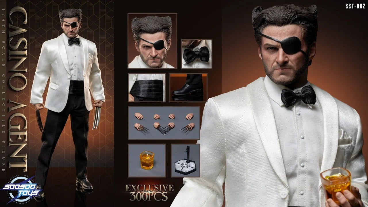 Soosootoys SST082 (Logan “Patch”) Casino Agent 1/6 Scale Figure